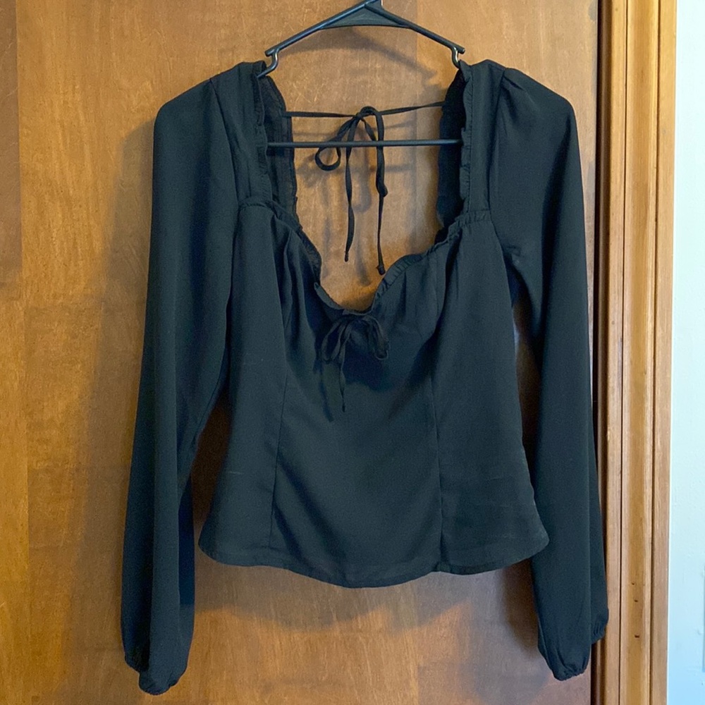 Black Abercrombie Blouse